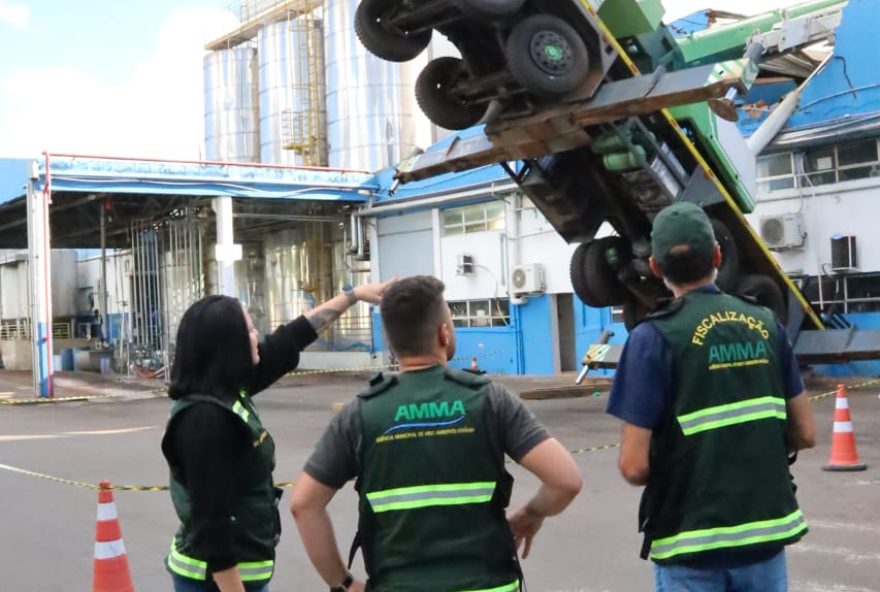 Fiscalização ambiental autua em R$ 260 mil empresa por vazamento de amônia em fábrica próxima à instituição de ensino: empresa é responsável pela segurança das operações