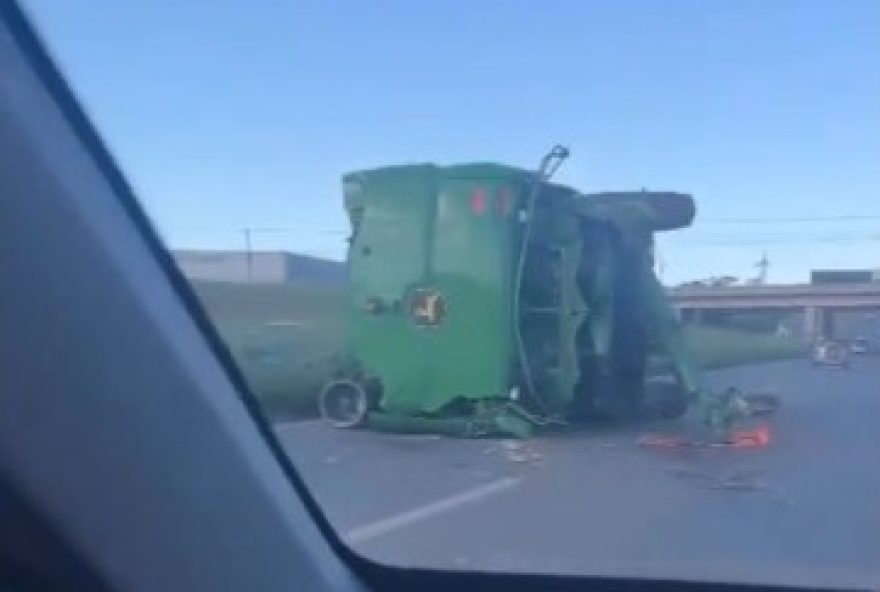 Acidentes deixam Anel Viário e BR-153 congestionadas nesta terça, na Grande Goiânia