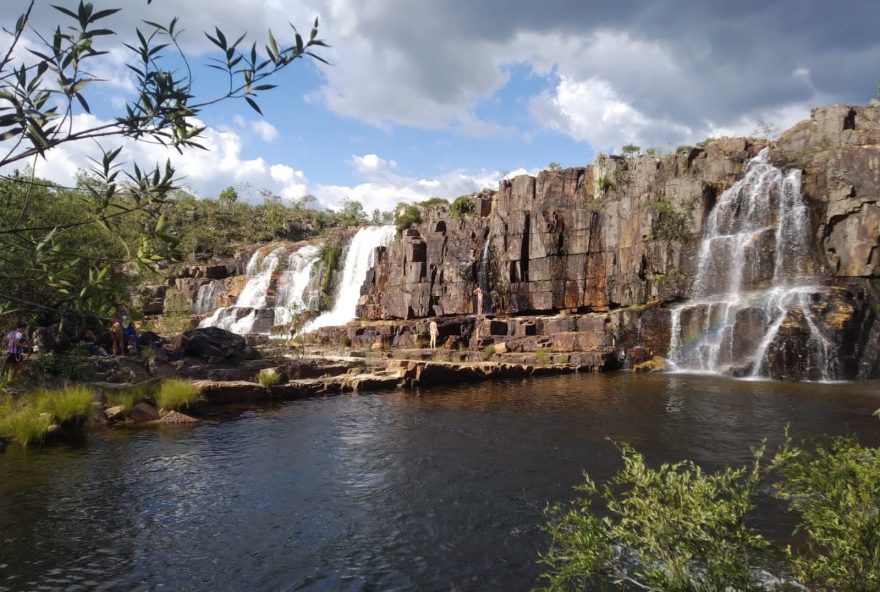 Criado em 2020, parque reúne atrativos como cachoeiras e paredões rochosos
(Foto: Semad)