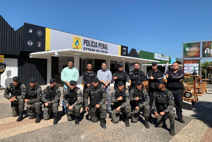 Forças de segurança do Estado participam da 76ª Exposição Agropecuária do Estado de Goiás e reforçam vigilância no parque e arredores (Fotos: Divulgação/SSP)