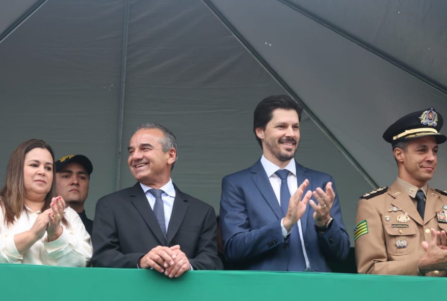 Em evento de comemoração aos 128 anos de Jataí, o vice-governador Daniel Vilela reforçou parceria do Governo de Goiás com o município 
(Fotos: André Costa)