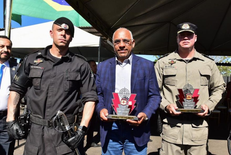 Rogério Cruz anuncia acordo com o governo estadual para cessão de armamento para a Guarda Civil Metropolitana: “Parceria para fazer o melhor por Goiânia”
(Foto: Jucimar de Sousa)