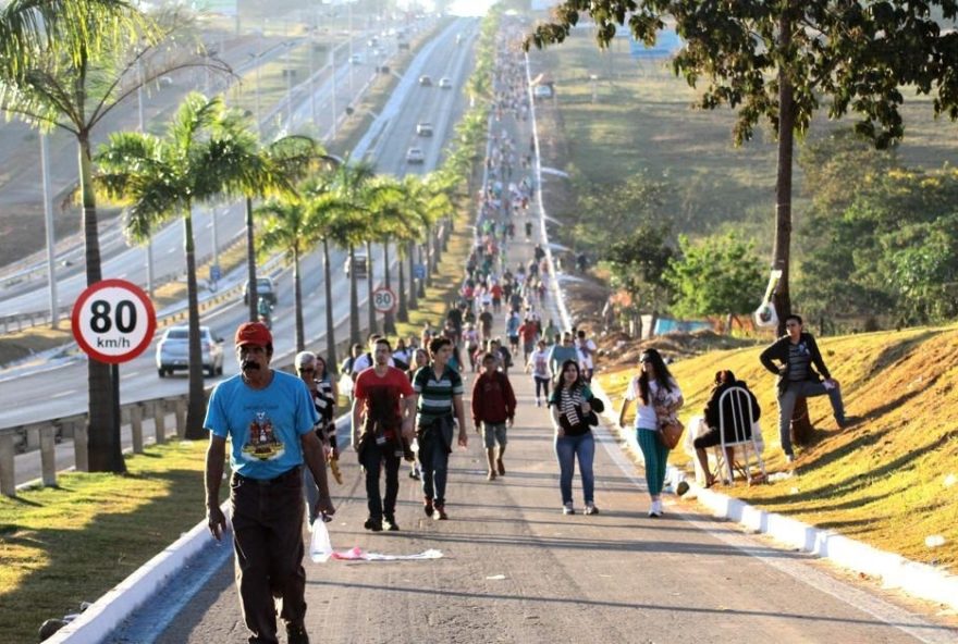 Governo de Goiás oferece serviços de saúde aos romeiros, que devem se vacinar contra influenza e com o reforço contra a Covid-19 

(Foto: Secom)