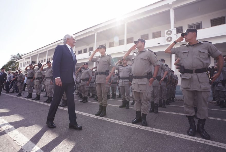 Novos policiais militares aprovados em concurso público iniciam formação para atuar nas ruas
(Fotos: Hegon Correa)