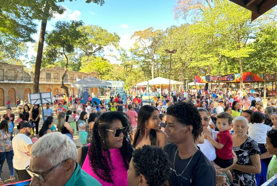 Parque Mutirama está aberto de quarta a sexta-feira, das 10h às 16h. Entrada é gratuita e Prefeitura de Goiânia incentiva a doação de alimentos para acessar parque  (Foto: Reprodução/ Agetul)