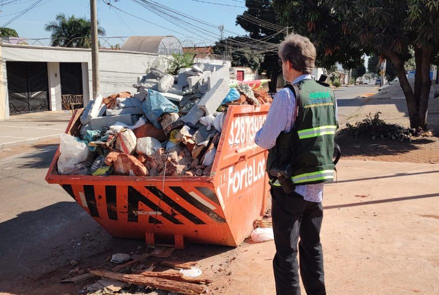 Prefeitura de Goiânia orienta grandes geradores de resíduos sobre necessidade de Cadastro Técnico Ambiental: GGRS são responsáveis pelo material produzido e devem realizar a destinação correta (Fotos: Amma)