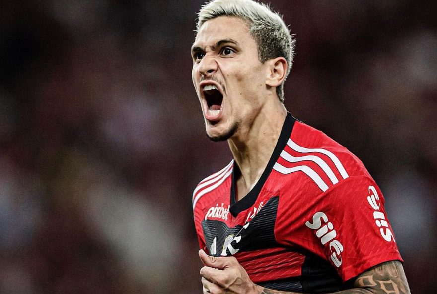 Pedro Guilherme é camisa 9 no time Flamengo (Reprodução/Redes Sociais)