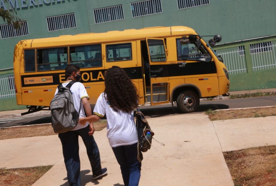 Governo de Goiás já investiu R$ 695 milhões nos últimos cinco anos para garantir transporte escolar para estudantes de zonas rurais 
(Foto: Reprodução/ Seduc)