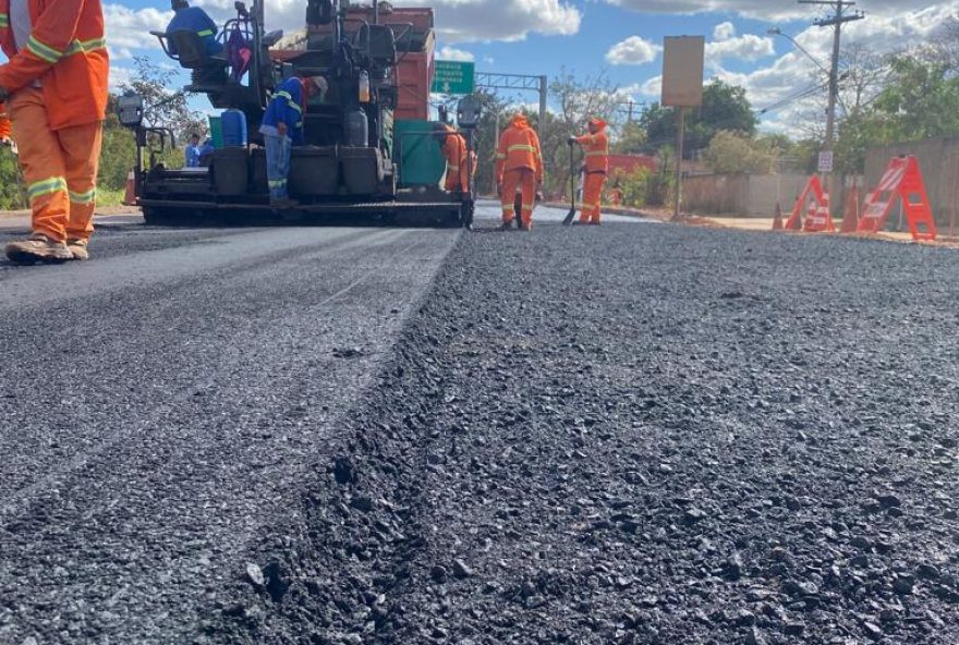 Prefeitura de Goiânia avança com Projeto 630 km e inicia a reconstrução do segundo trecho da Avenida Perimetral Norte (Fotos: Seinfra)