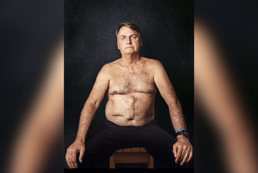 Ex-presidente Jair Bolsonaro (PL) sem camisa
(Foto: Reprodução)