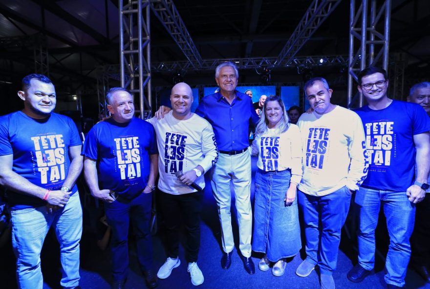 Em conferência da Igreja Assembleia de Deus, governador Ronaldo Caiado orienta juventude a buscar estilo de vida saudável e priorizar estudos
(Foto:  André Saddi)