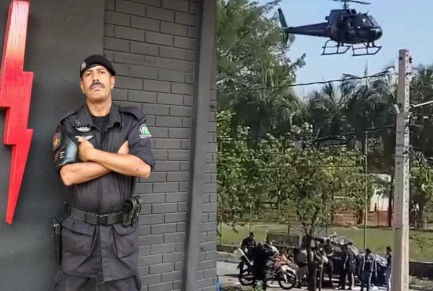 O sargento Gerson, junto dos outros oficiais, foram resgatados pelos Corpos de Bombeiros e encaminhados para o Hospital Estadual de Urgências de Goiás Dr. Valdemiro Cruz (Hugo), mas ele não resistiu e faleceu. (Reprodução/PMGO)