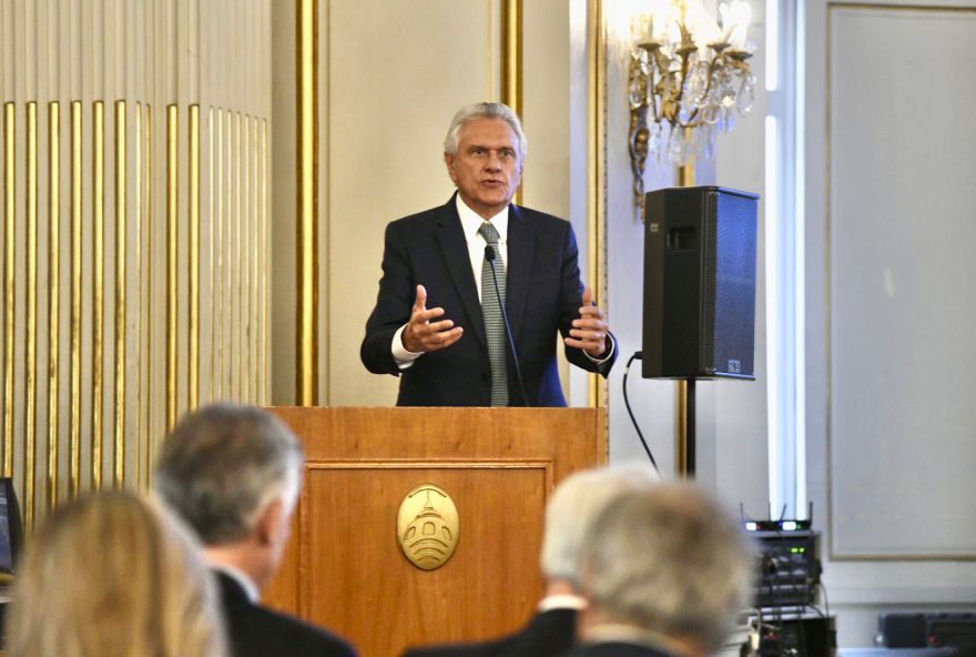 Governador Ronaldo Caiado defende ações em segurança pública como fundamentais para garantia de direitos
(Fotos: Fundación Libertad)