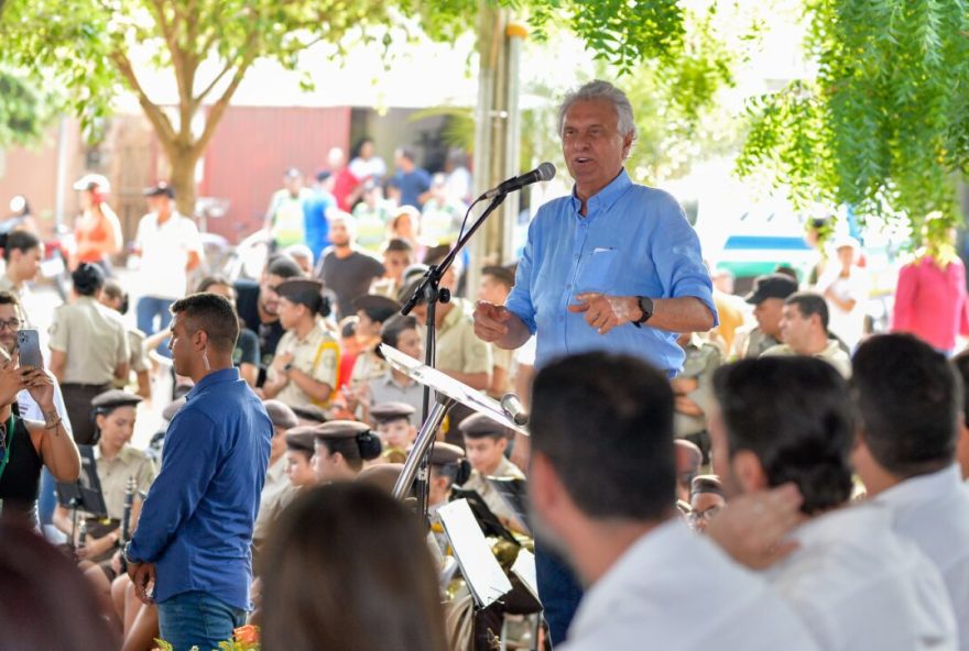 “Avaliação realizada pelo Ministério da Fazenda confirma que este governo honra os compromissos assumidos e trabalha diariamente para que as finanças do Estado sejam um exemplo de boa gestão pública”, destaca o governador Ronaldo Caiado (Foto: Cristiano Borges)