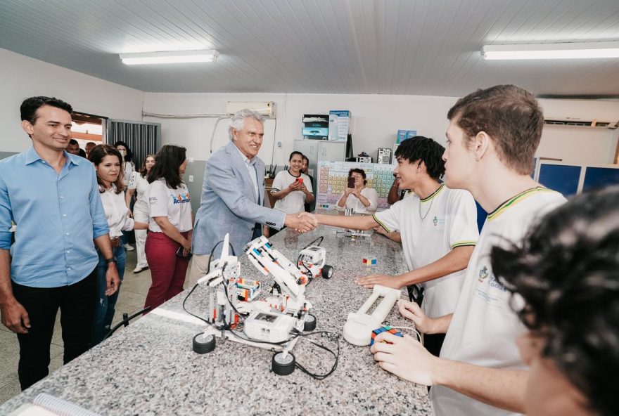 Governo de Goiás estende e amplia programa Bolsa Estudo, que beneficia estudantes da rede estadual de Saúde. (Foto: Secom)