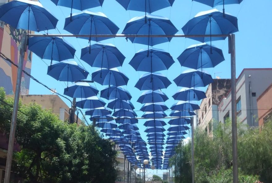 Rua do Lazer ganha decoração especial para o Novembro Azul