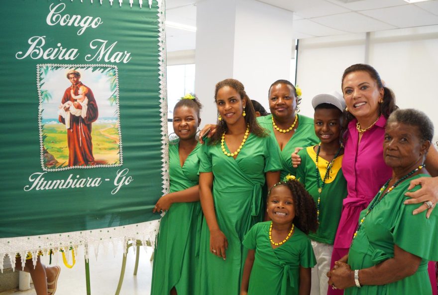 Gracinha Caiado, no lançamento do pacto Goiás sem Racismo: “Aqui em Goiás nós combatemos o racismo com punição, mas também com oportunidade”. (Fotos: Hegon Côrrea)