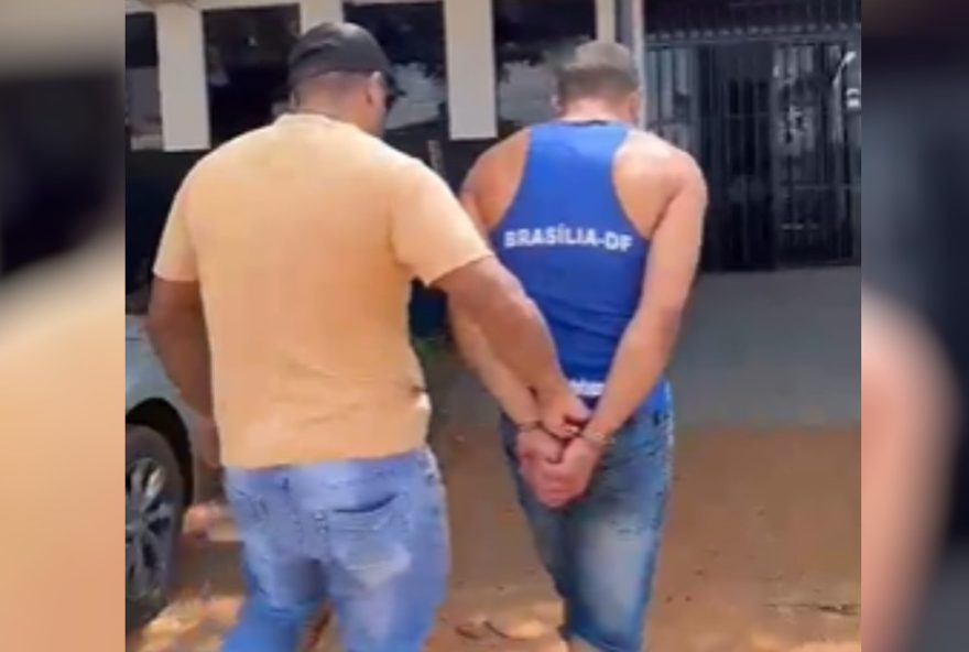 Lutador descumpre medida protetiva e é preso após espancar ex-mulher em Planaltina de Goiás