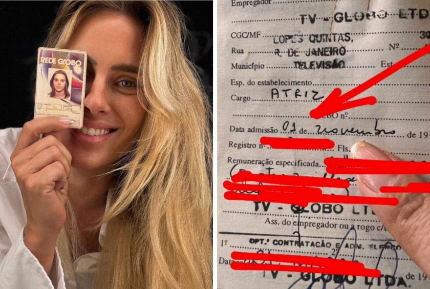 Após 30 anos de emissora, Carolina Dieckmann se despede da TV Globo