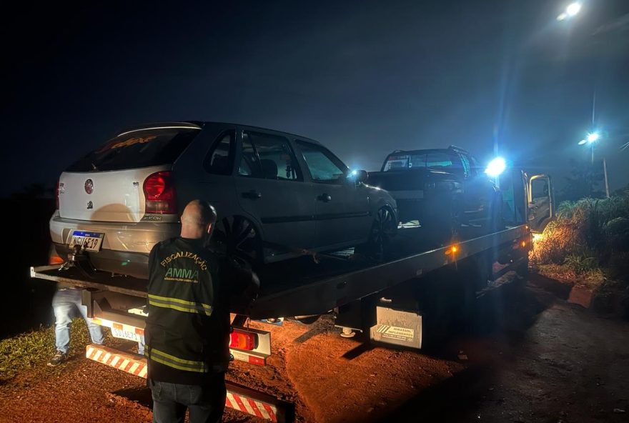 Amma lavrou 39 autos de infração em duas festas com som automotivo na região do Setor Buena Vista e Vau das Pombas / (Fotos: Amma)