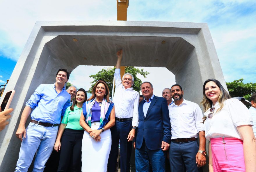 Governador Ronaldo Caiado anuncia fim das pontes de madeira: estruturas asseguram melhoria em infraestrutura e logística 
(Fotos: Romullo Carvalho e Wesley Costa)