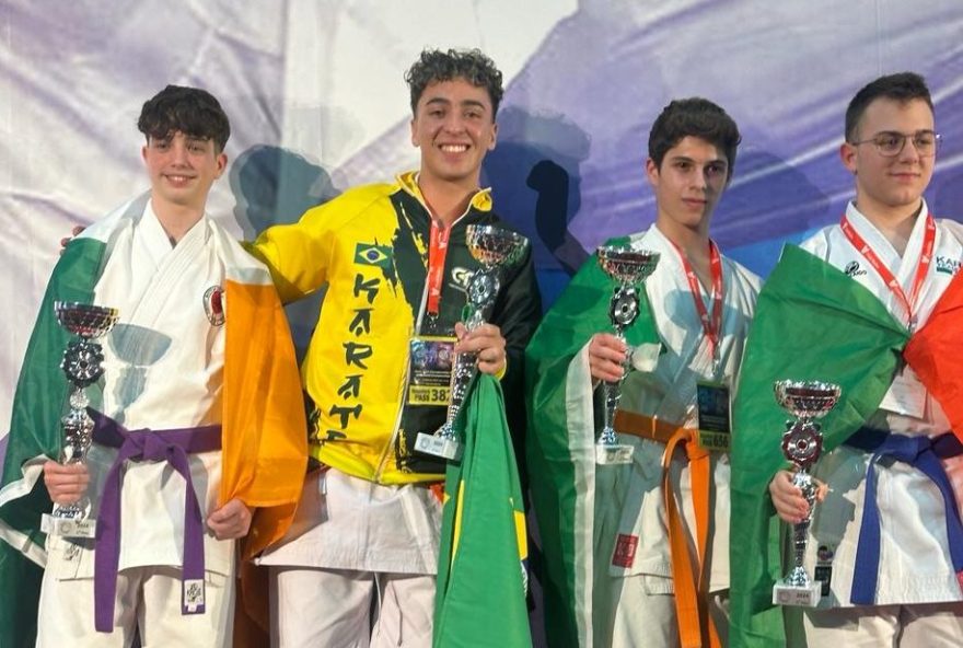 Goiás conquista medalhas no Open e Campeonato Mundial de Karatê