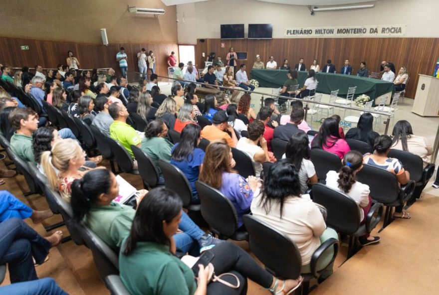 Goiás Social realiza capacitação sobre políticas públicas para crianças e adolescentes, em janeiro deste ano. (Fotos: Seds)