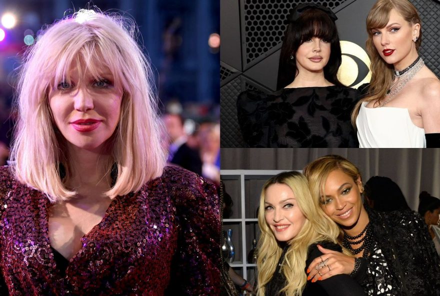 Ao promover série que celebra mulheres na música, Courtney Love detona algumas delas