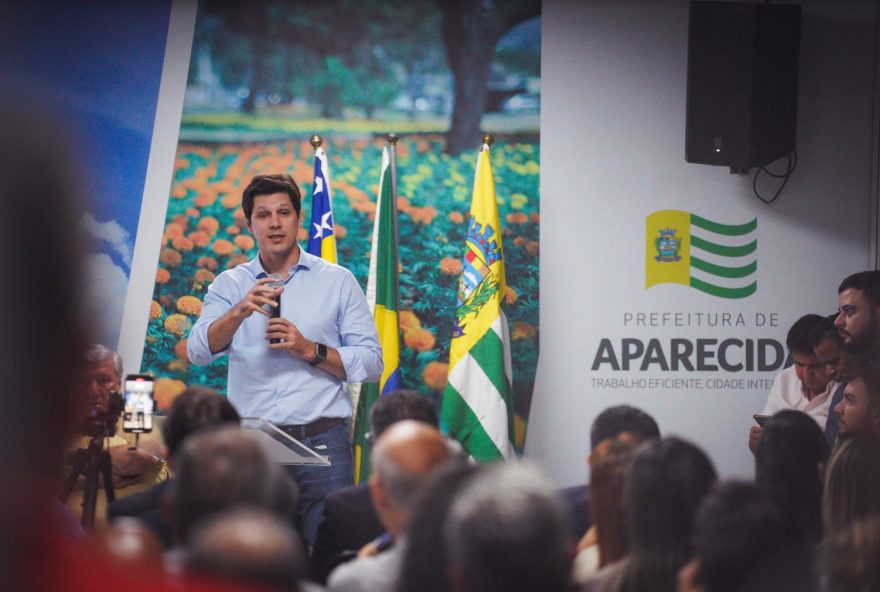 Com obras de construção lançadas, Dianot vai impulsionar desenvolvimento de Aparecida de Goiânia. (Fotos: Hegon Corrêa e Leandro Vieira)