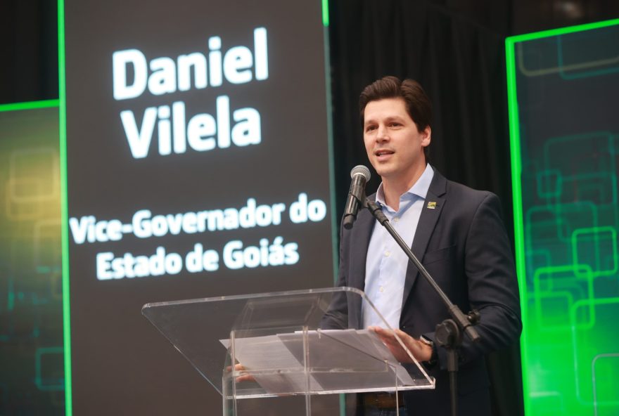 Vice-governador de Goiás, Daniel Vilela também preside o MDB em Goiás. Partido quer eleger 60 prefeitos nestas eleições. (Foto: André Costa)