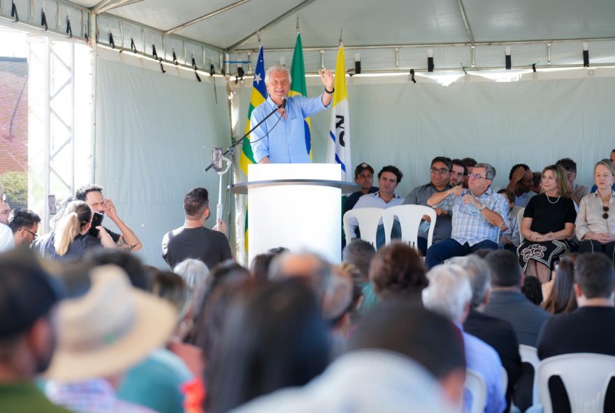 Governador Ronaldo Caiado inaugura anel viário: obra beneficia moradores e indústrias 
(Foto 1: Júnior Guimarães)