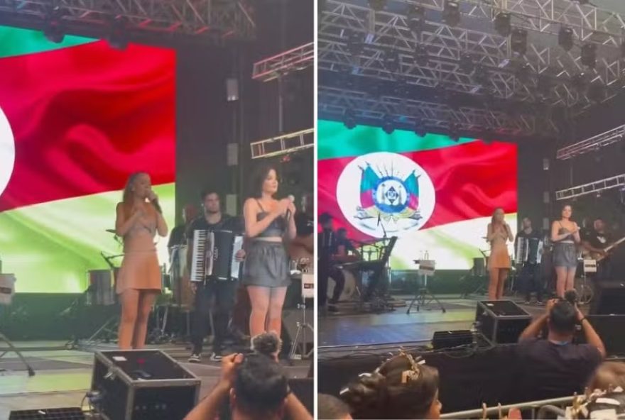 Maiara e Maraisa são criticadas por fazer show no RS em meio a tragédia das enchentes ( Foto: Twitter)