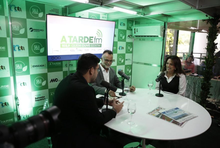 Coordenadora do Goiás Social, primeira-dama Gracinha Caiado, durante II Congresso Brasileiro de Direito e Sustentabilidade, em Salvador (BA). (Fotos: Gil Ramos)