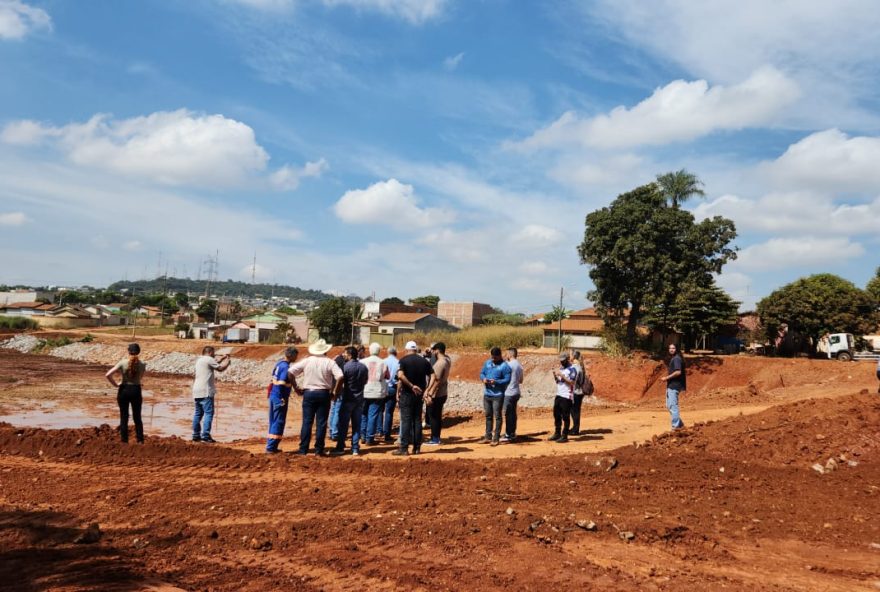 Setores Jardim Novo Petrópolis e Barra da Tijuca recebem obras de drenagem urbana com investimento de R$ 2 milhões. (Fotos: Walter Peixoto)