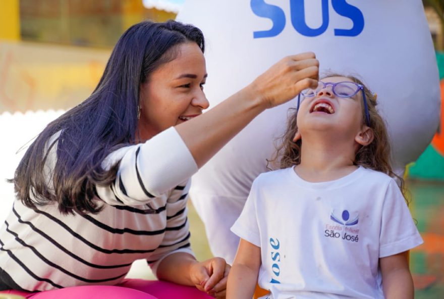 Campanha de vacinação contra a poliomielite está em andamento e vai até 14 de junho; vacinação contra a influenza também continua
(Foto: SES)