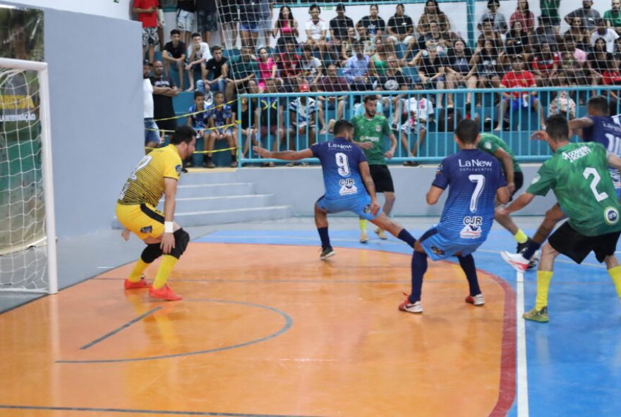 Neste sábado, 22, serão conhecidos os campeões do 6º Campeonato Municipal de Futsal de Aparecida de Goiânia.