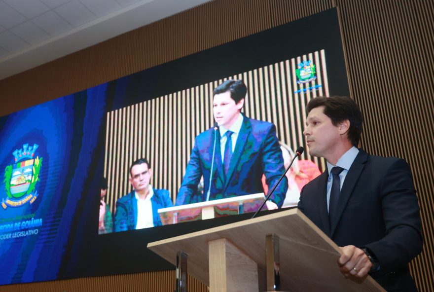 Governador em exercício, Daniel Vilela exalta ações do governo de Ronaldo Caiado durante inauguração da nova Câmara de Aparecida