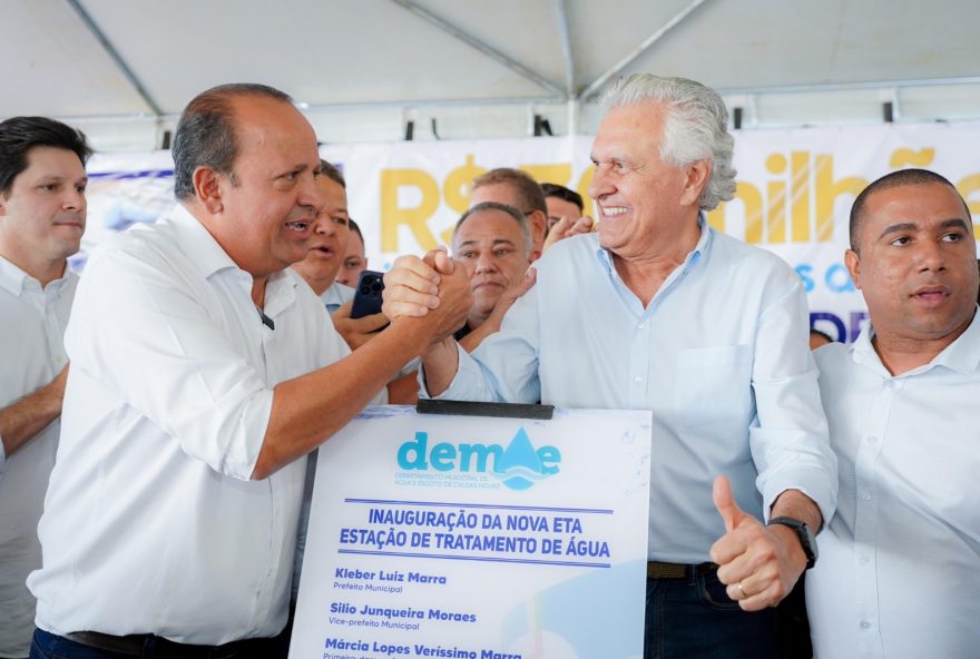 Governador Ronaldo Caiado destaca importância da nova ETA para Caldas Novas: condições dignas para moradores e turistas
( Fotos: Júnior Guimarães)