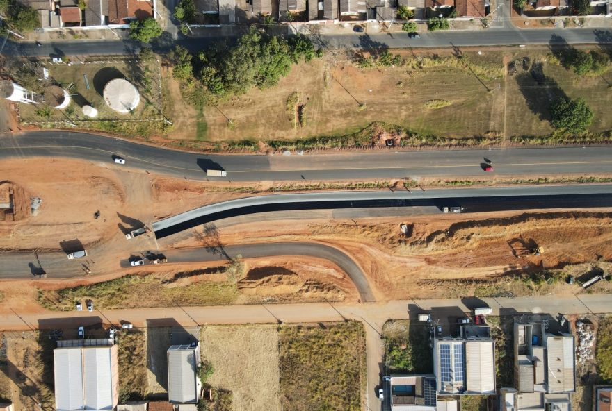 Obras de duplicação da GO-010, entre Goiânia e Senador Canedo, alcançam 70% de execução. (Fotos: Goinfra)