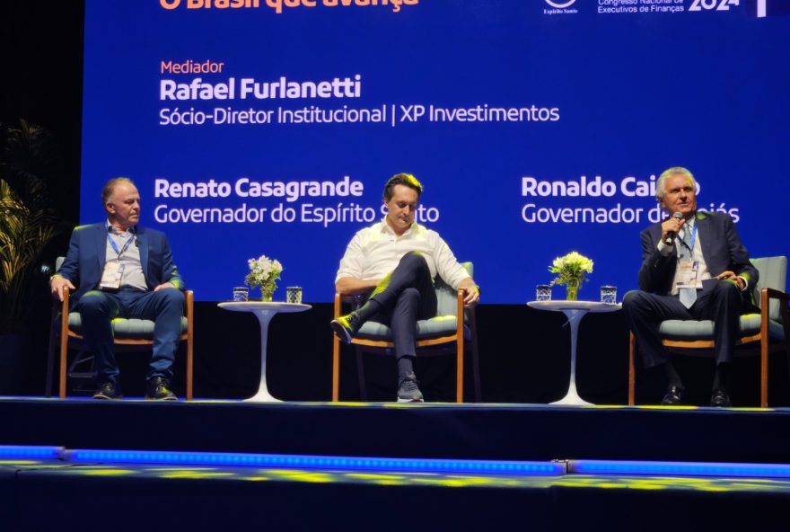 Governador Ronaldo Caiado participa do painel “O Brasil que dá certo” no Conef 2024: política feita com espírito público promove avanços

Fotos: Hélio Filho e Juliana Camargo