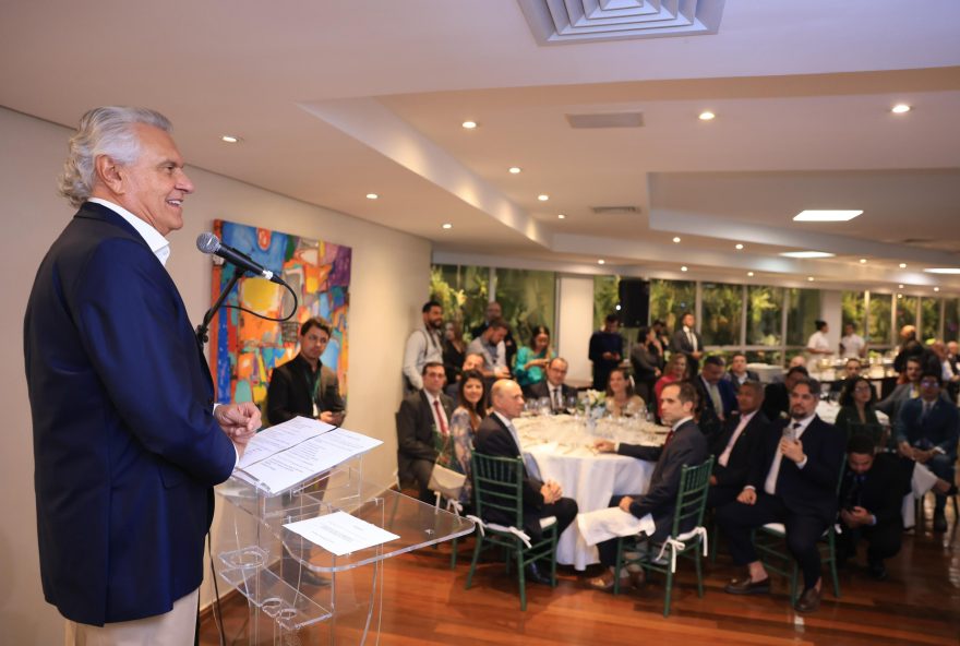 Ronaldo Caiado destaca importância da Ficomex em Goiás: “É momento de apresentar nossas capacidades produtivas”. (Fotos: Adalberto Ruchelle e Walter Folador)