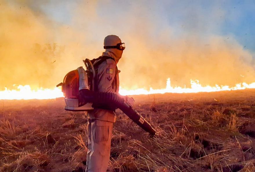 Queimar resíduos sólidos ou rejeitos a céu aberto ou em recipientes, instalações e equipamentos não licenciados para a atividade é infração ambiental | Foto: Jucimar de Sousa