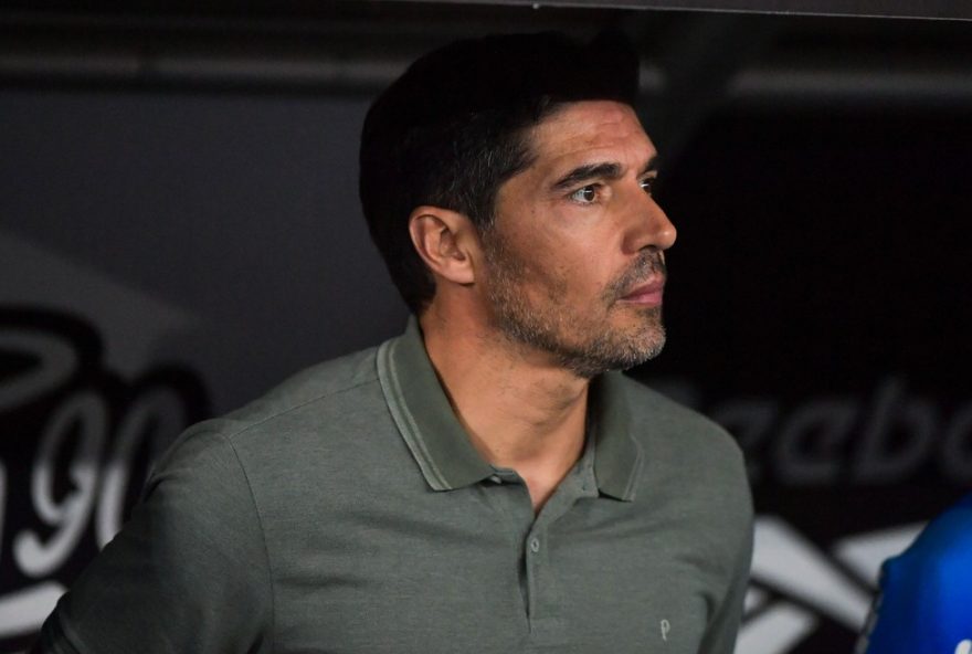 RJ - RIO DE JANEIRO - 17/08/2025 - BRASILEIRO A 2025, BOTAFOGO X PALMEIRAS - Abel Ferreira tecnico do Palmeiras durante partida contra o Botafogo no estadio Engenhao pelo campeonato Brasileiro A 2025. Foto: Thiago Ribeiro/AGIF