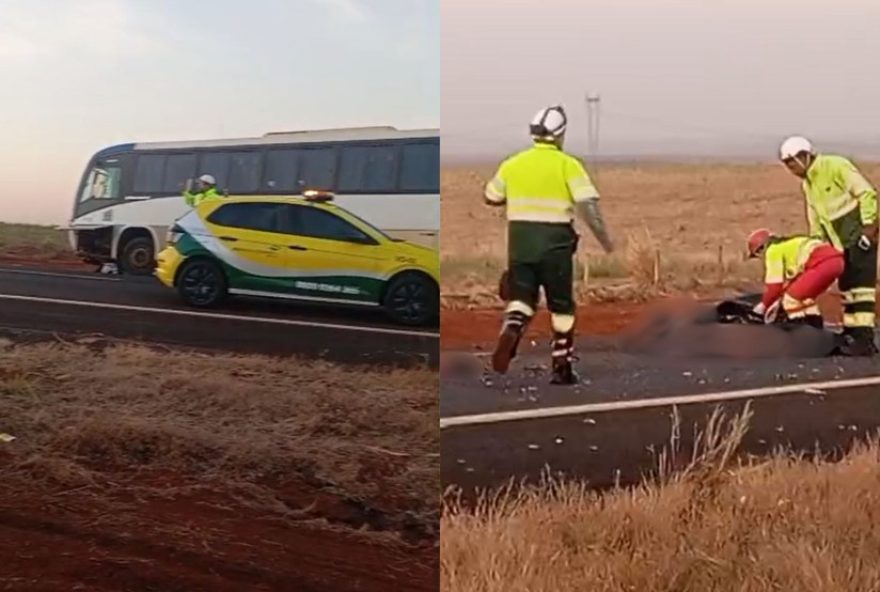 acidente-fatal-na-br-3653A-moto-colide-com-onibus-e-deixa-dois-mortos-em-santa-vitoria.-prf-investiga.-medidas-preventivas-sao-essenciais
