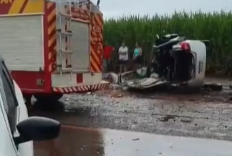 Acidente deixa uma pessoa morta e quatro feridas perto de Maurilândia