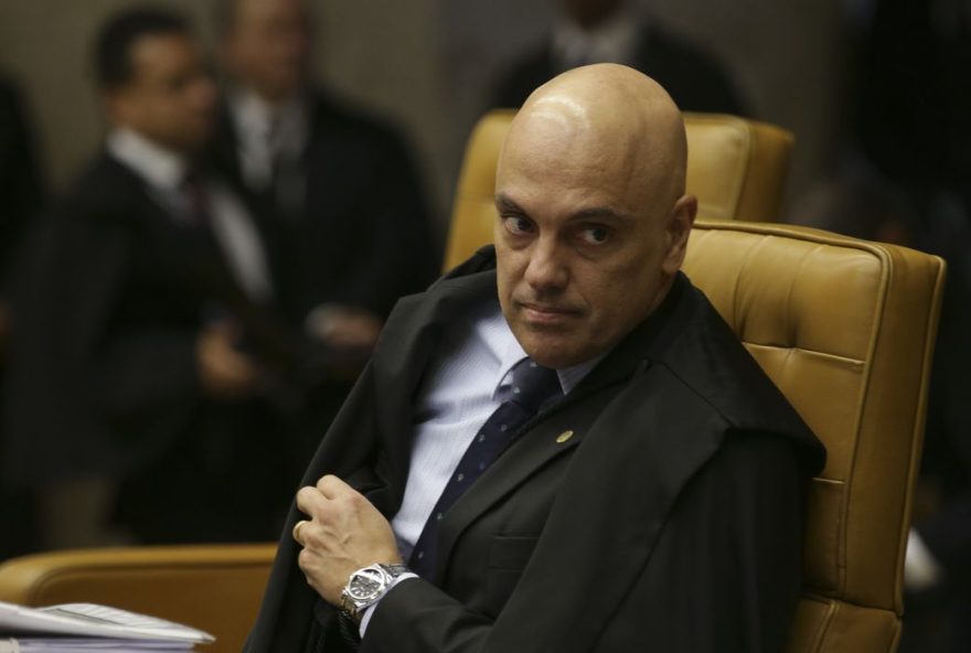 Ministro Alexandre de Moraes, do Supremo Tribunal Federal (STF), foi hostilizado no Aeroporto de Roma, na Itália (Foto: Agência Brasil)