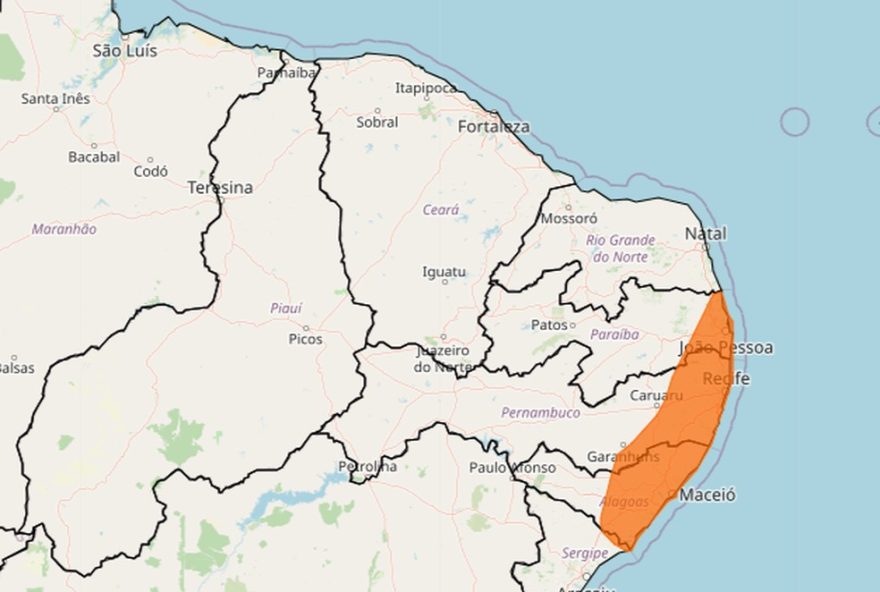 alerta-laranja-do-inmet-para-43-municipios-de-pernambuco3A-perigo-de-chuvas-intensas-e-alagamentos