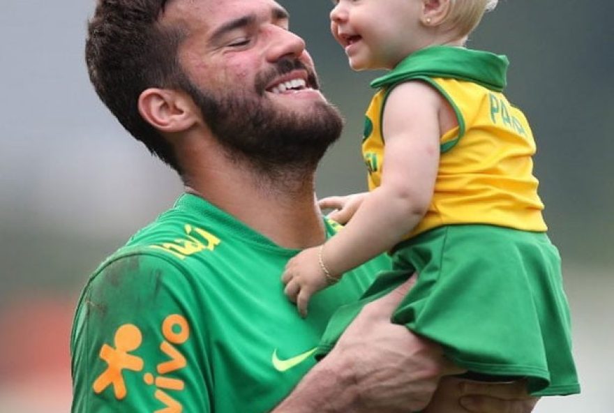 Foto: Alisson e filha/ Reprodução