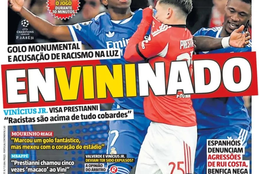 atuacao-de-vinicius-junior-e-denuncia-de-racismo-no-real-madrid-x-benfica3A-repercussao-internacional atuacao-de-vinicius-junior-e-denuncia-de-racismo-no-real-madrid-x-benfica3A-repercussao-internacional