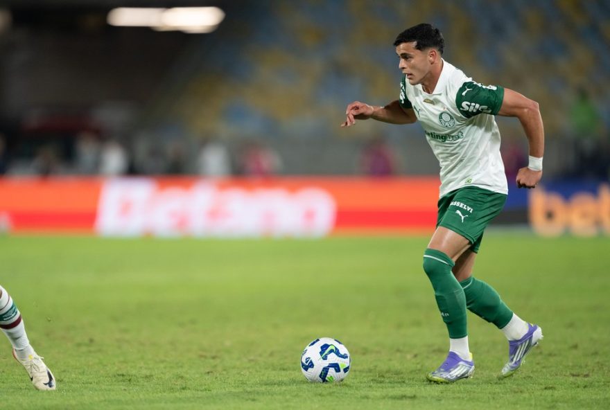 RJ - RIO DE JANEIRO - 23/07/2025 - BRASILEIRO A 2025, FLUMINENSE X PALMEIRAS - Sosa jogador do Palmeiras durante partida contra o Fluminense no estadio Maracana pelo campeonato Brasileiro A 2025. Foto: Jorge Rodrigues/AGIF
